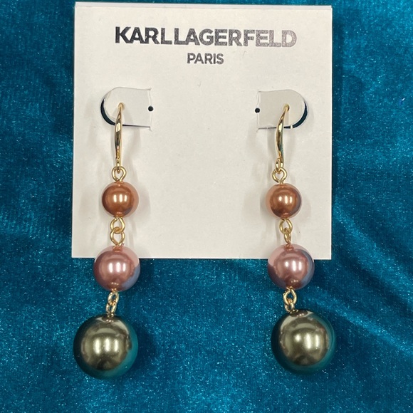 Karl Lagerfeld Earrings - Picture 1 of 3